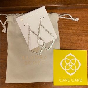 Silver Kendra Scott Earrings
